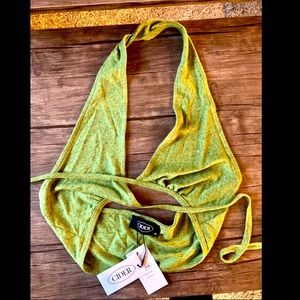 Olive Green Cider Halter